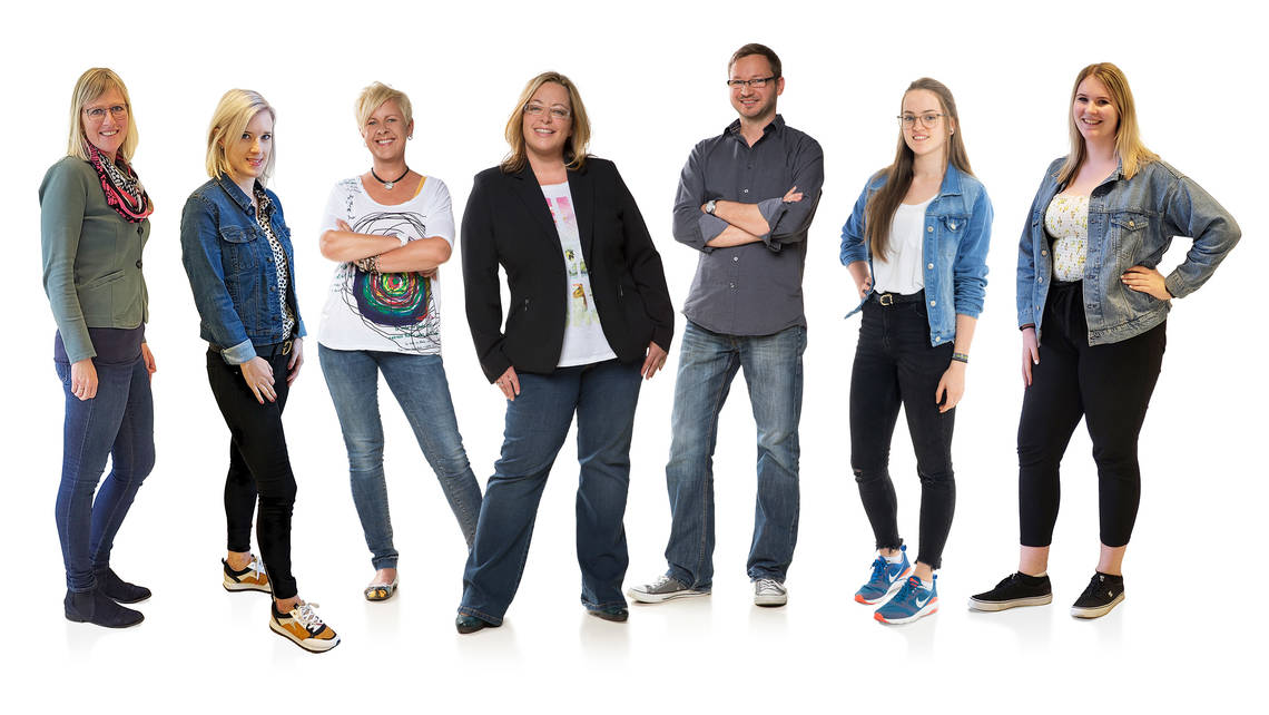 Team von crosseye Marketing. Team von crosseye Marketing.