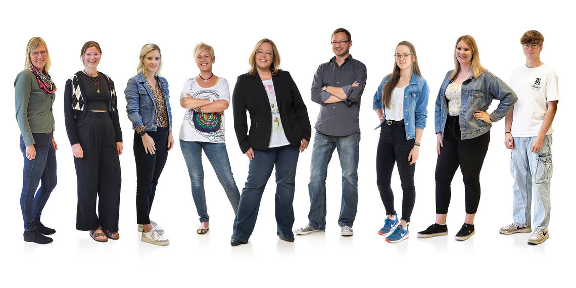 Team von crosseye Marketing. Team von crosseye Marketing.