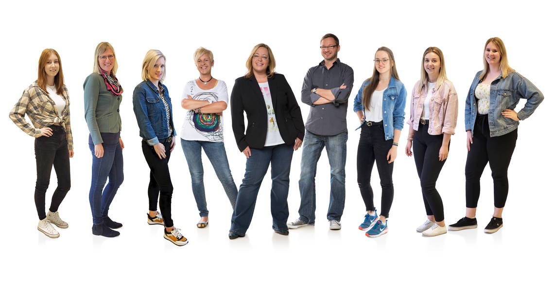 Das Team von crosseye Marketing