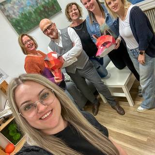 crosseye Team beim Workshop mit Harald Denifle. crosseye Team beim Workshop mit Harald Denifle.